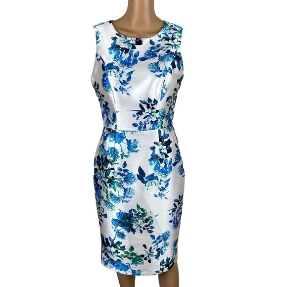 Mac Duggal Dresses & Skirts - Mac Duggal Blue Multi Colored Floral Dress